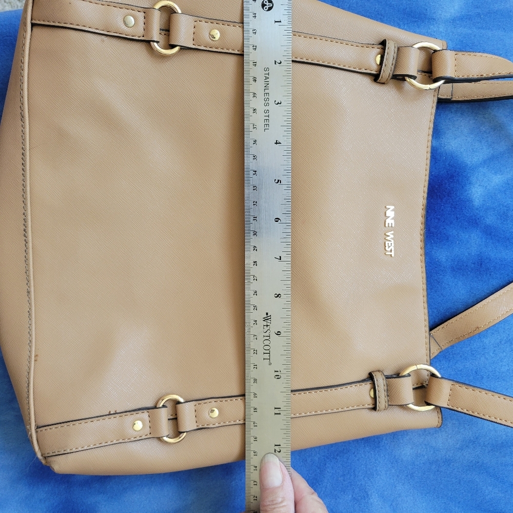 Nine West Tan Purse - Picture 5 of 8